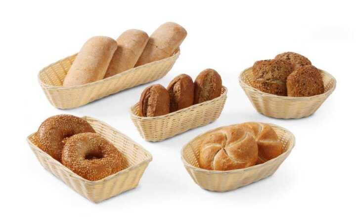 Cesto para pão – oval, 225x130x(H)55mm