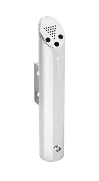 Cinzeiro de parede, ø75x(H)460mm