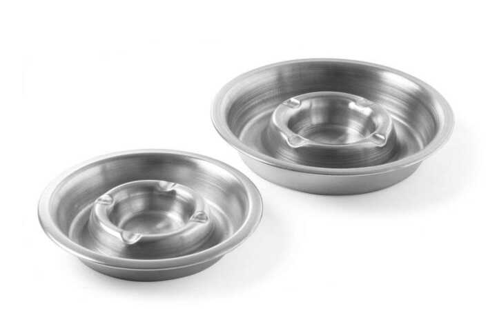 Cinzeiro com aro, ø140x(H)30mm