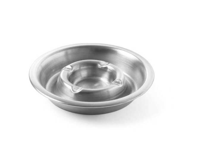 Cinzeiro com aro, ø140x(H)30mm