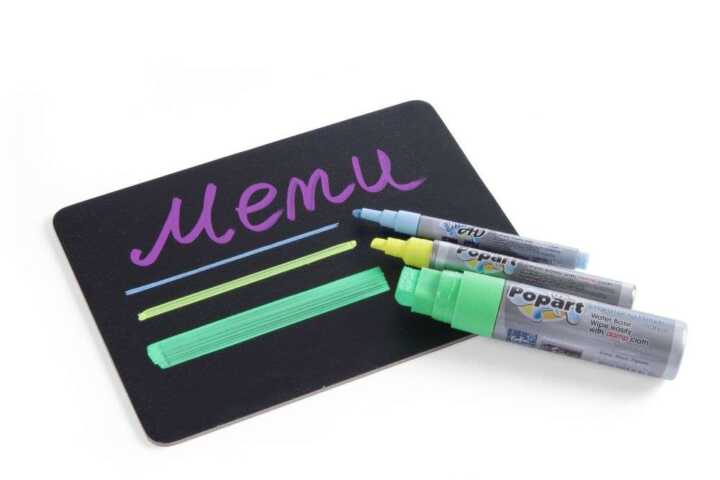 Quadro preto para mesa - 2 unidades, 2 pcs. , 148x130x(H)120mm