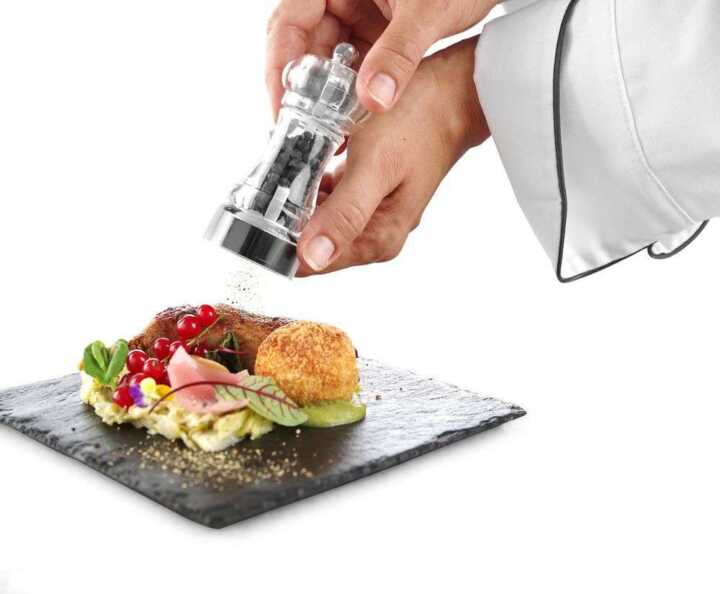 Moinhos de pimenta – transparente, moinho de pimenta, Transparente, ø63x(H)180mm