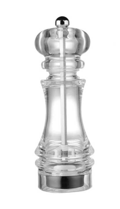 Moinhos de pimenta – transparente, moinho de pimenta, Transparente, ø63x(H)180mm