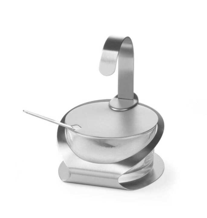 Recipiente para açúcar/queijo, ø130x(H)90mm
