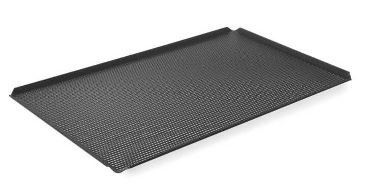 Tabuleiro perfurado GN 1/1 - com 4 bordas, 530x325x(H)10mm