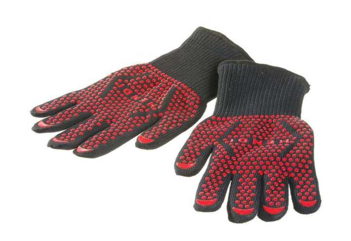 Luvas de churrasco resistentes a altas temperaturas - 2 peças, 2 pcs. , (L)300mm