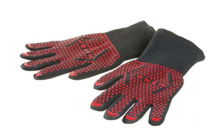 Luvas de churrasco resistentes a altas temperaturas - 2 peças, 2 pcs. , (L)300mm