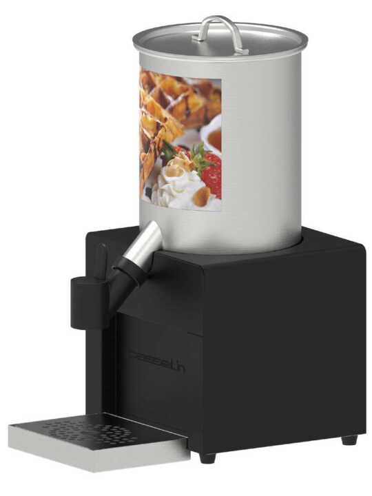 Dispensador de massas refrigerado eutéctico de 8 litros