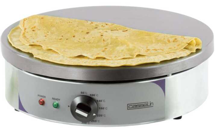 Máquina de crepes redonda 40 elétrica