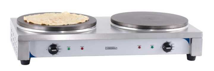 Máquina de crepes dupla 35 elétrica