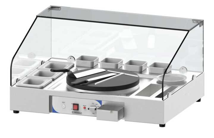 Bancada para máquina de crepes