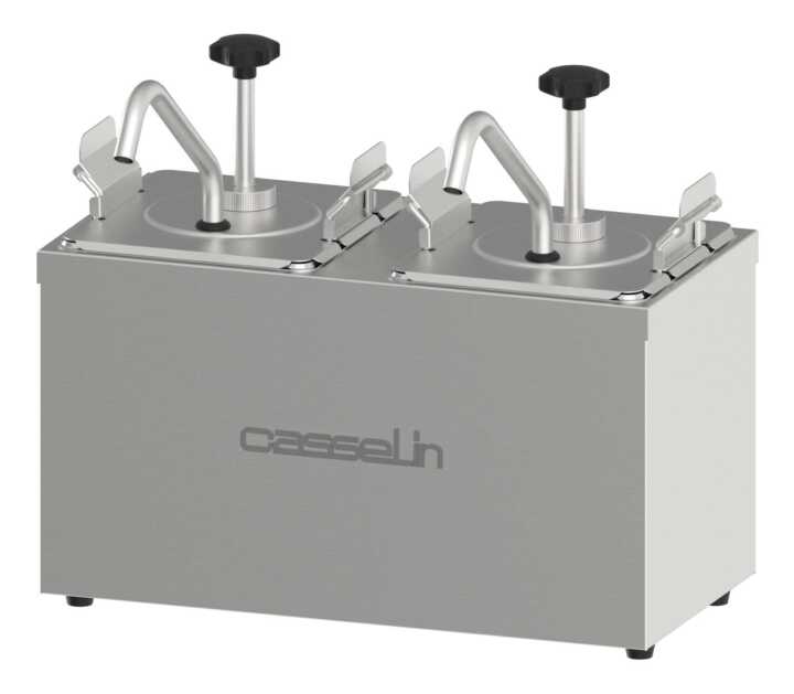 Dispensador de molho neutro duplo