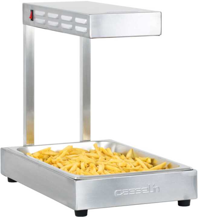 Aquecedor de alimentos fritos GN 1/1 Quartzo