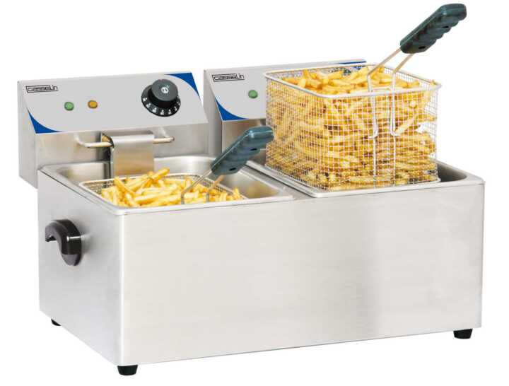 Fritadeira elétrica 2 x 4 litros