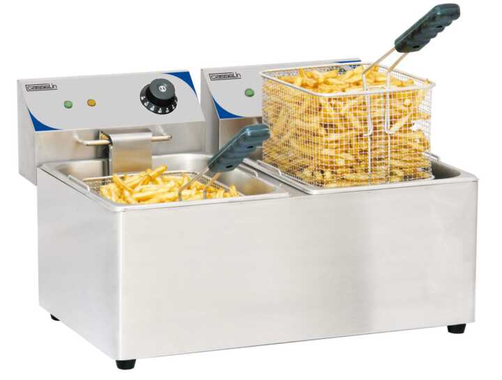 Fritadeira elétrica 2 x 8 litros