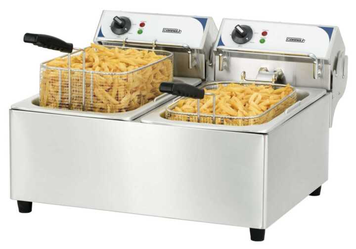 Fritadeira elétrica 2 x 10 litros