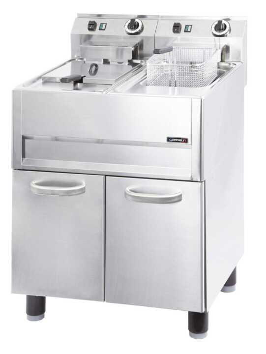 Fritadeira elétrica de piso 2 x 13 litros