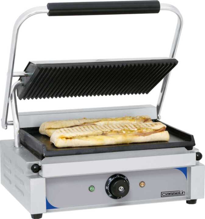 Grelhador Panini placas Estriada - Lisa