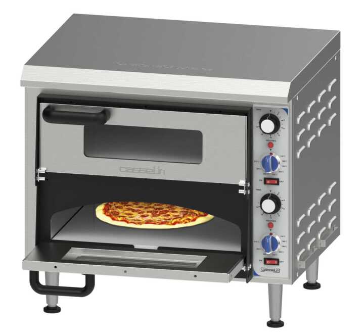 Forno de pizza elétrico 2 câmaras 35 cm