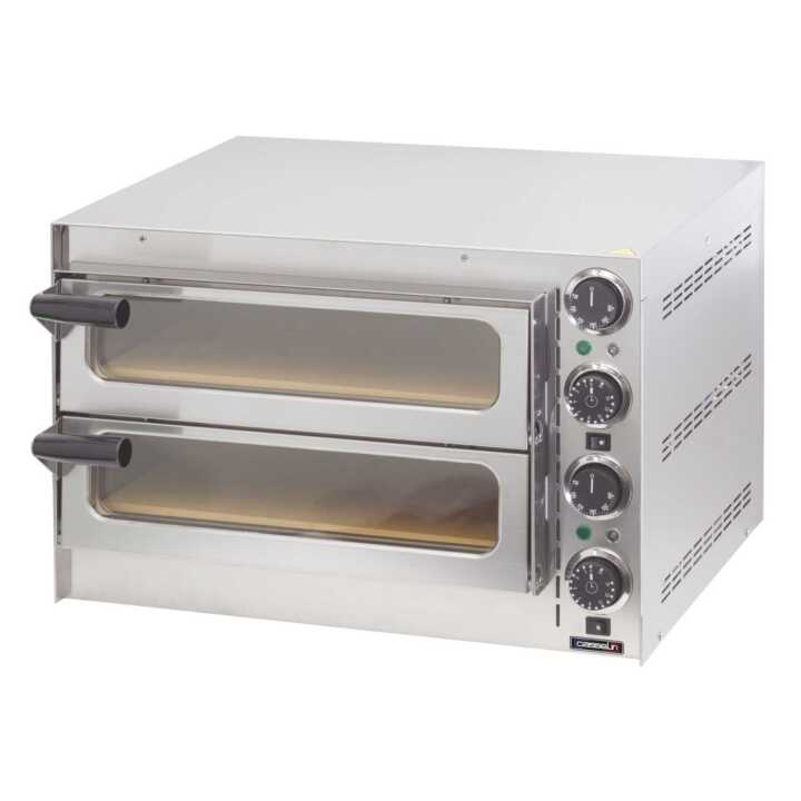 Forno de pizza com 2 câmaras