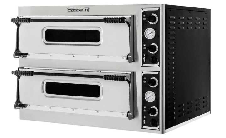 Forno de pizza elétrico 2x6 pizzas 32 cm