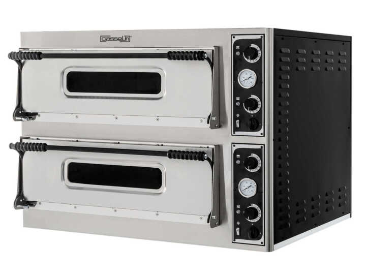 Forno de pizza elétrico 2x4 pizzas 35 cm
