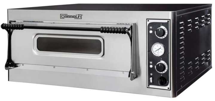 Forno de pizza elétrico 6 pizzas 35 cm
