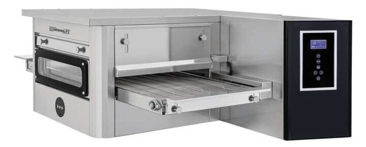 Forno de pizza com tapete 40