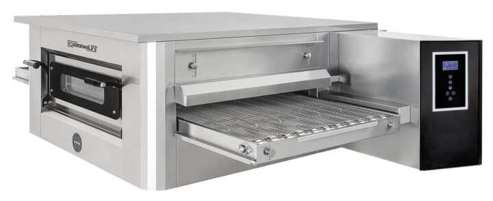 Forno de pizza com tapete 50