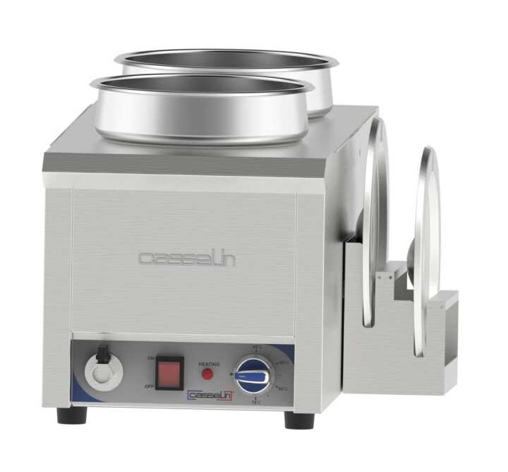 Banho-maria para uso com água para molhos 2 x 7,5 L