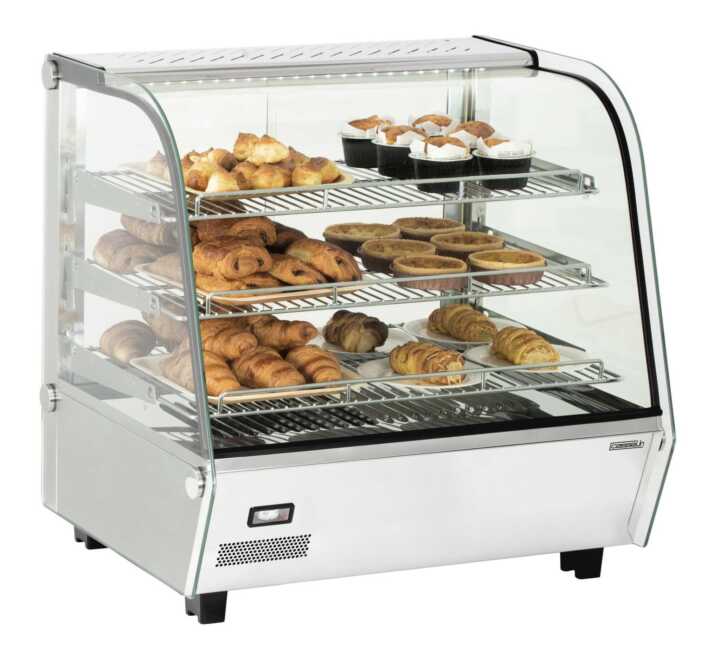 Vitrina aquecida 120 L