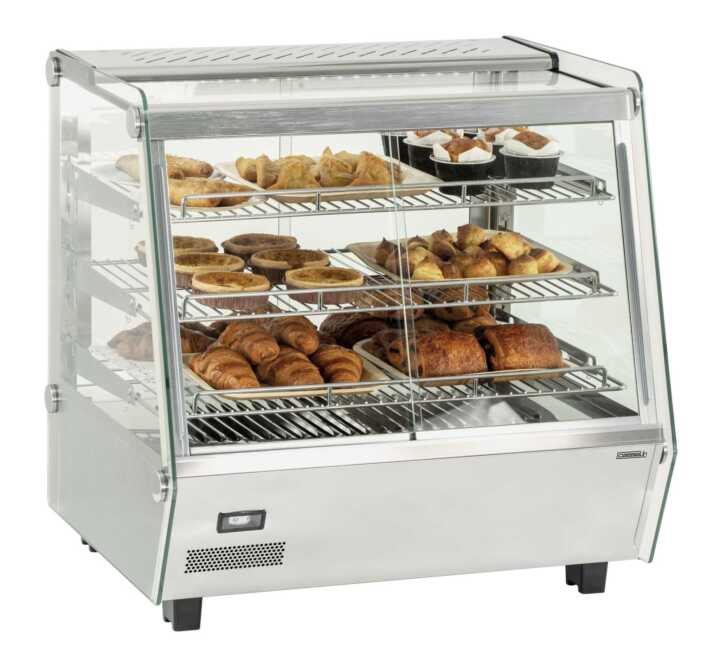 Vitrina aquecida 125 L
