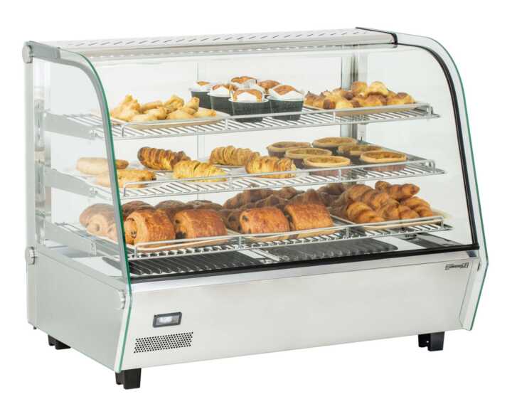 Vitrina aquecida 160 L