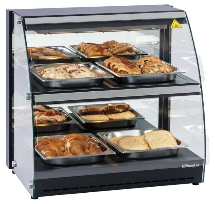Vitrina aquecida self-service 100 L