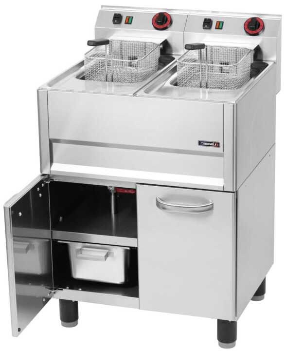 Fritadeira elétrica 2 x 8 litros com base 66