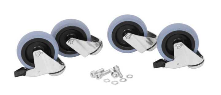 Conjunto de 4 rodas para base