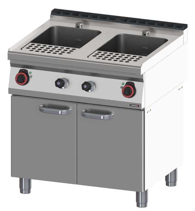 Cozedor de massa com base 2x23 litros 80