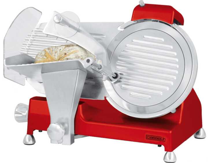 Máquina fiambreira Ø 250 mm Vermelho