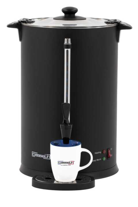 Cafeteira percoladora 100 chávenas Preto