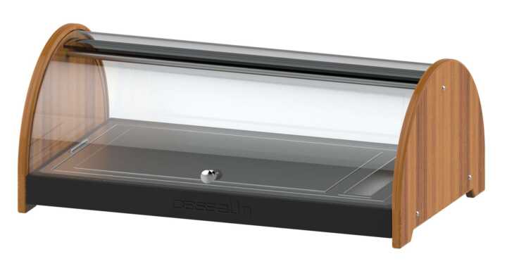 Expositor de buffet refrigerado eutéctico com campânula GN 1/1