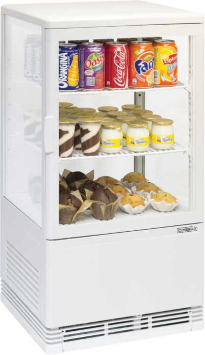 Mini vitrina refrigerada positiva 58 L Branca