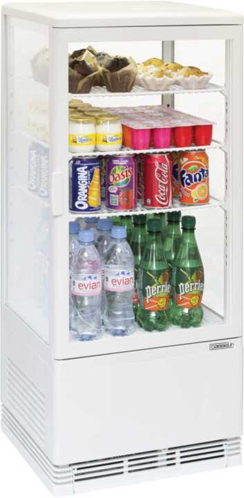 Mini vitrina refrigerada positiva 78 L Branca
