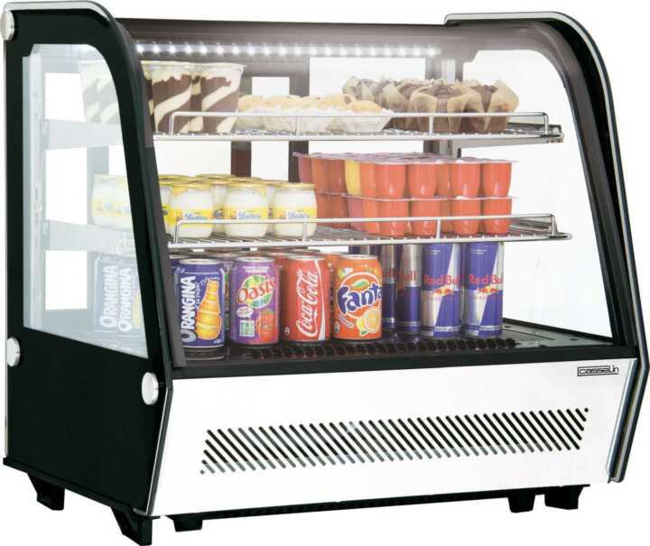 Vitrina refrigerada de bancada 120 L