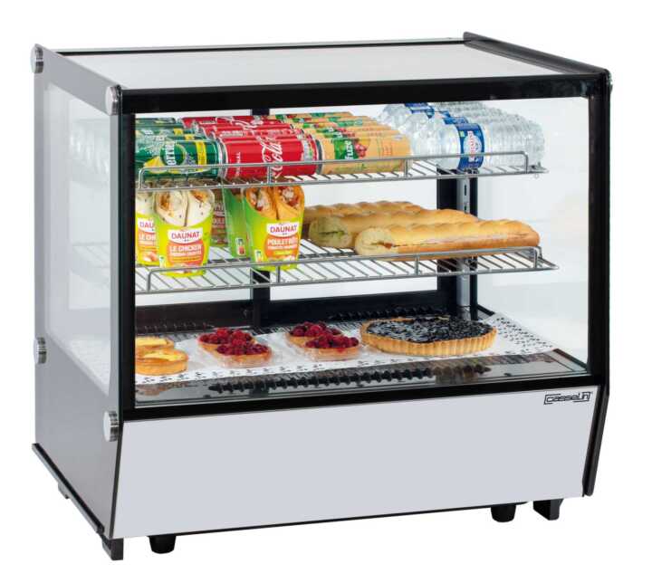 Vitrina refrigerada 120 L encastrada