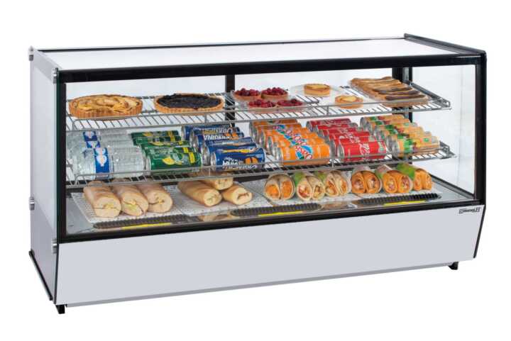 Vitrina refrigerada 200 L encastrada