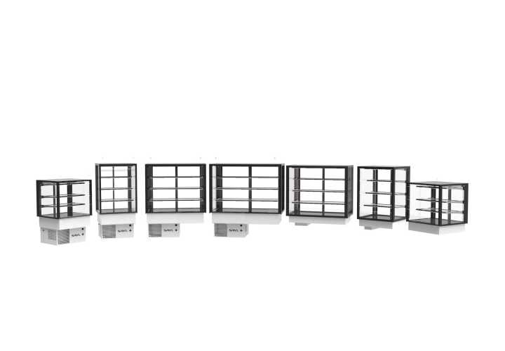 Vitrine aquecida DP-100-50C