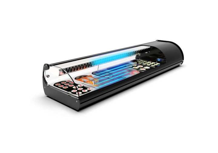 Vitrine refrigerada de sushi VS4BP