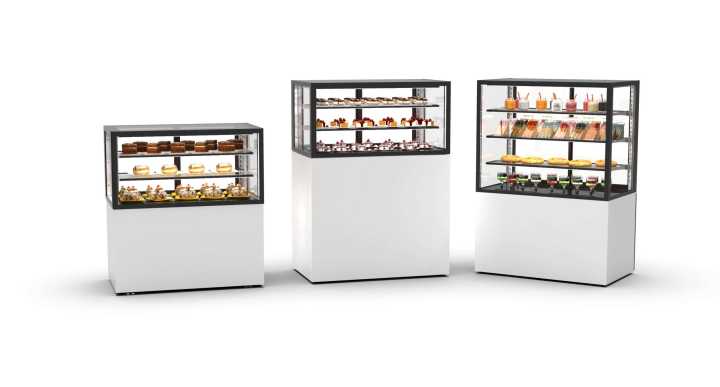 Vitrine neutra com base IN120/50-110N