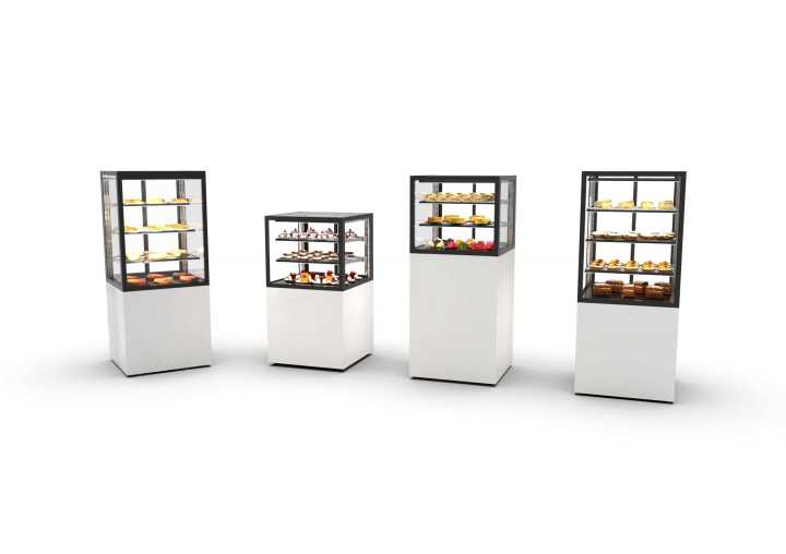 Vitrine neutra com base IN120/50-110N