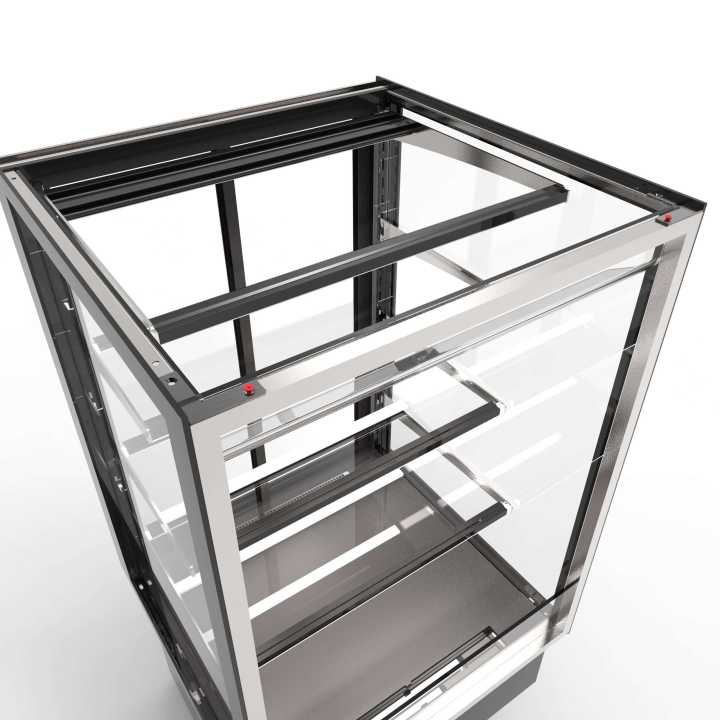 Vitrine neutra com base IN120/50-110N